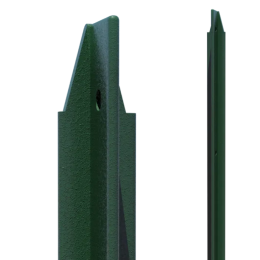POTEAU T 35X35 VERT L2500MM